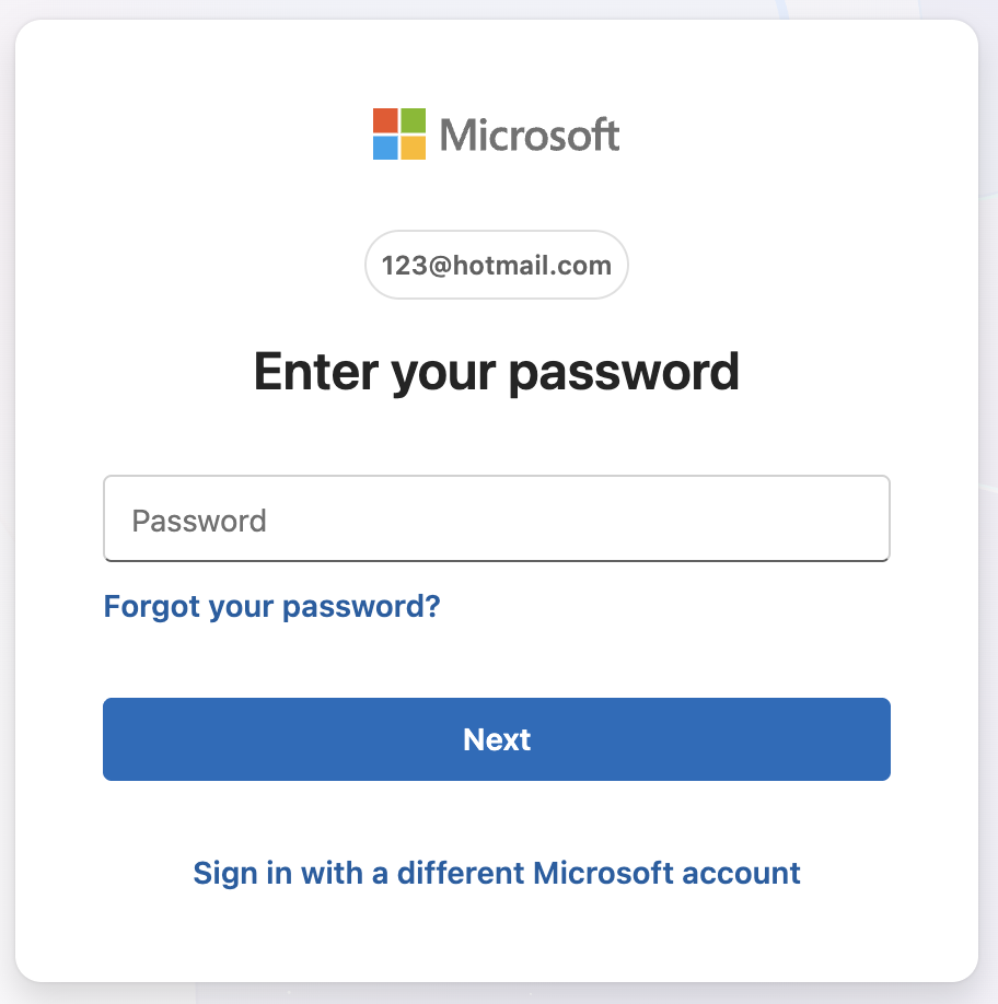 Smart Square Ballad Login Step 3
